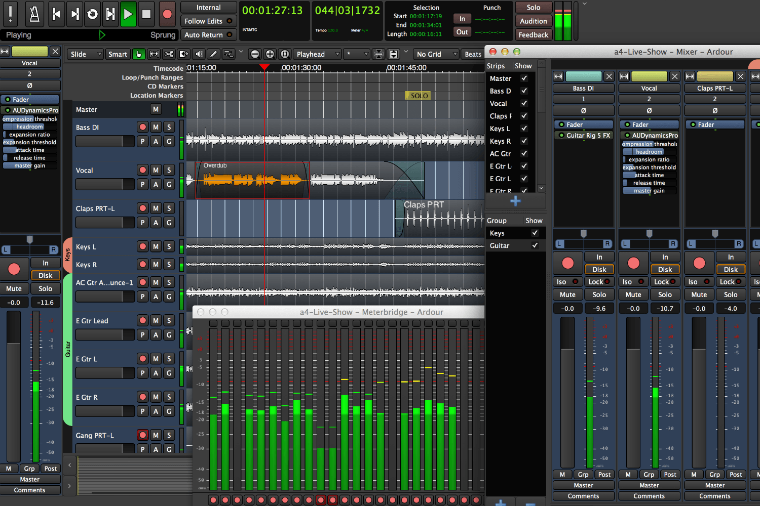 Audio editing software
